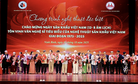 Hội Nghệ sĩ Sân khấu Việt Nam: Tôn vinh hơn 200 văn nghệ sĩ tiêu biểu giai đoạn 1975-2025